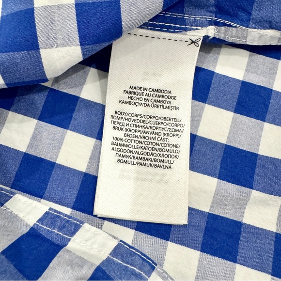 Polo Ralph Lauren Plaid Meg Dress • size 6 • blue and white gingham - Picture 12 of 15